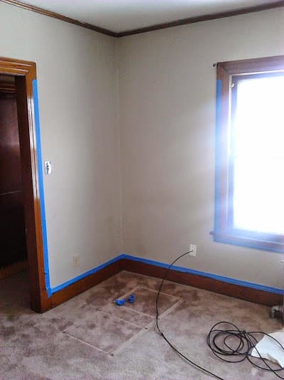 Interior Painting Service Brooklyn Taping Detail - Flatbush Painter Brooklyn